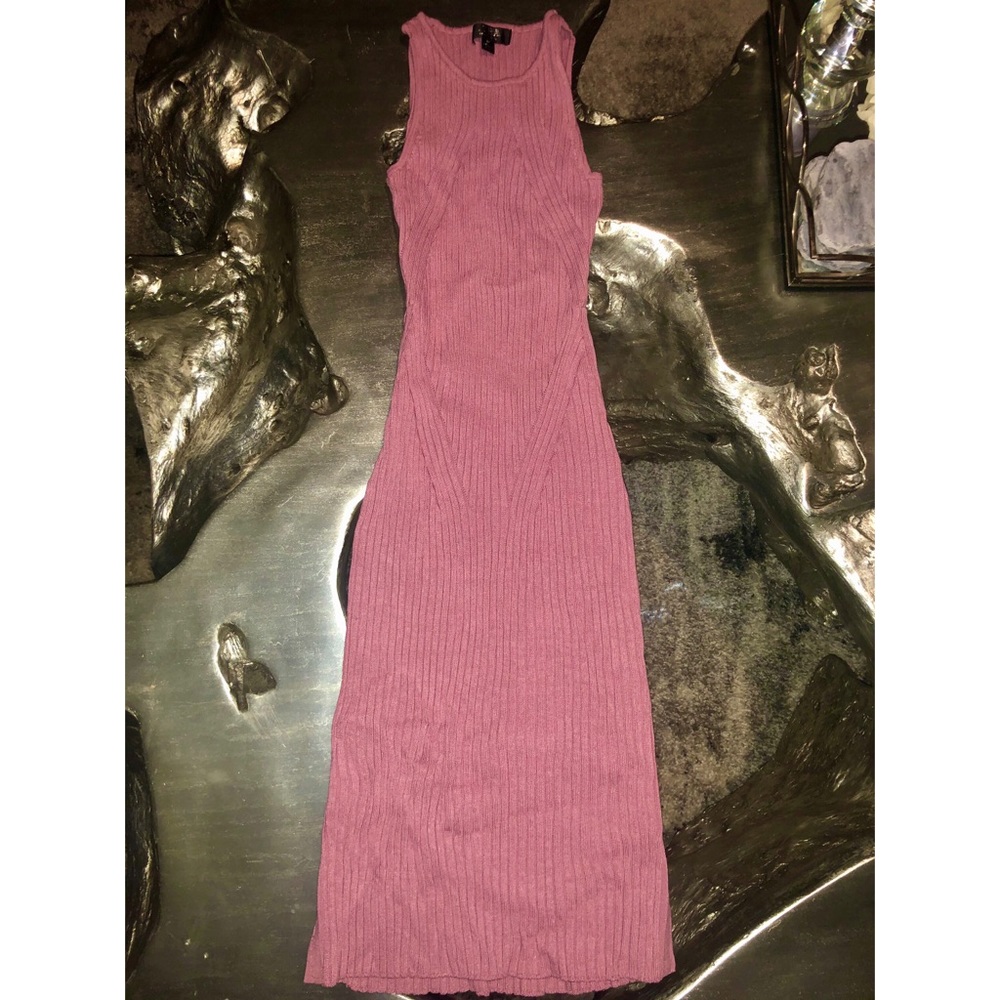 Hottie Midi dress with snaps